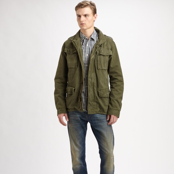 Scotch And Soda Mixed Field Jacket Shop 